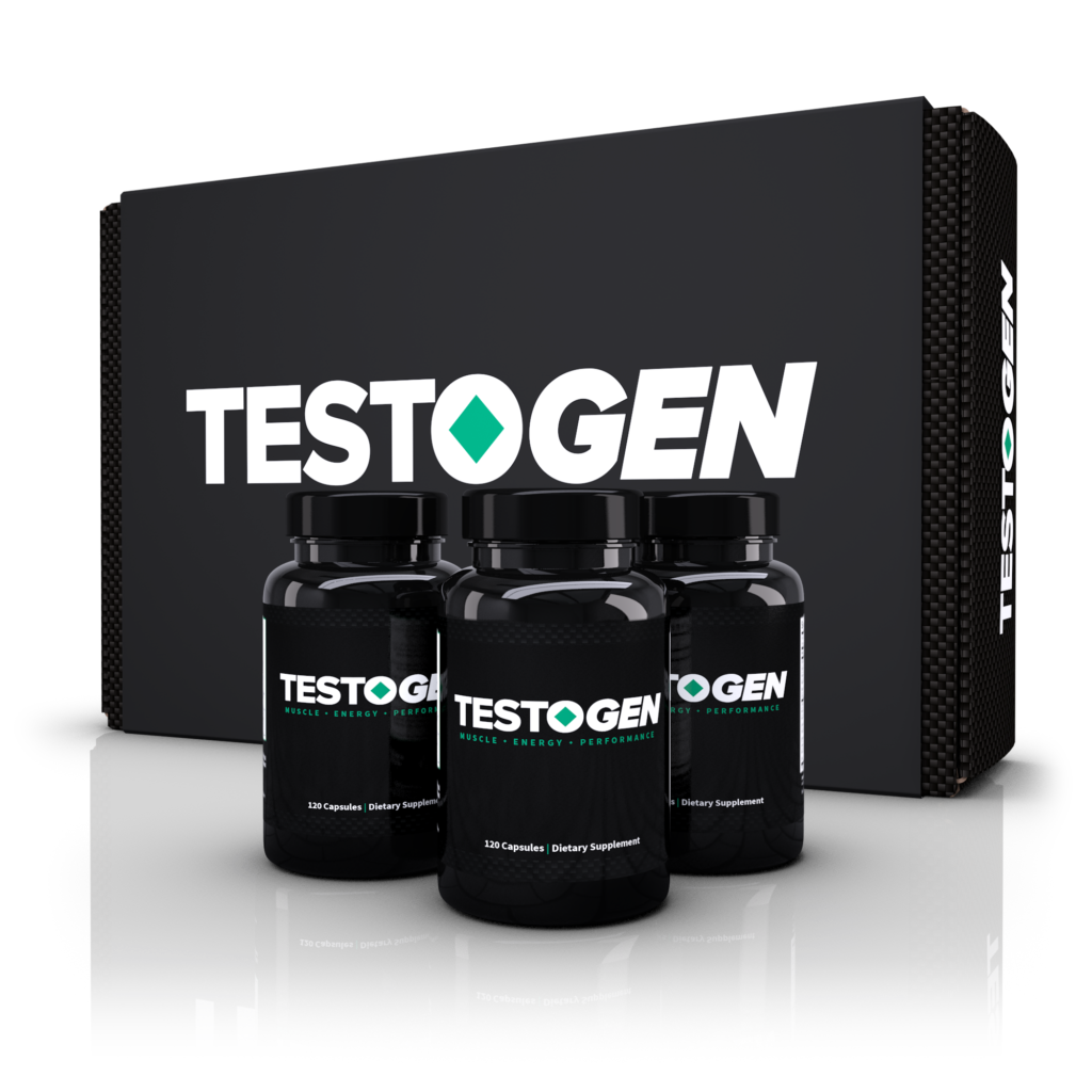 3 bottles of Testogen 